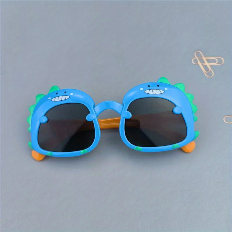 Boys Teen Dinosaur Frame Sun Protection Sunglasses