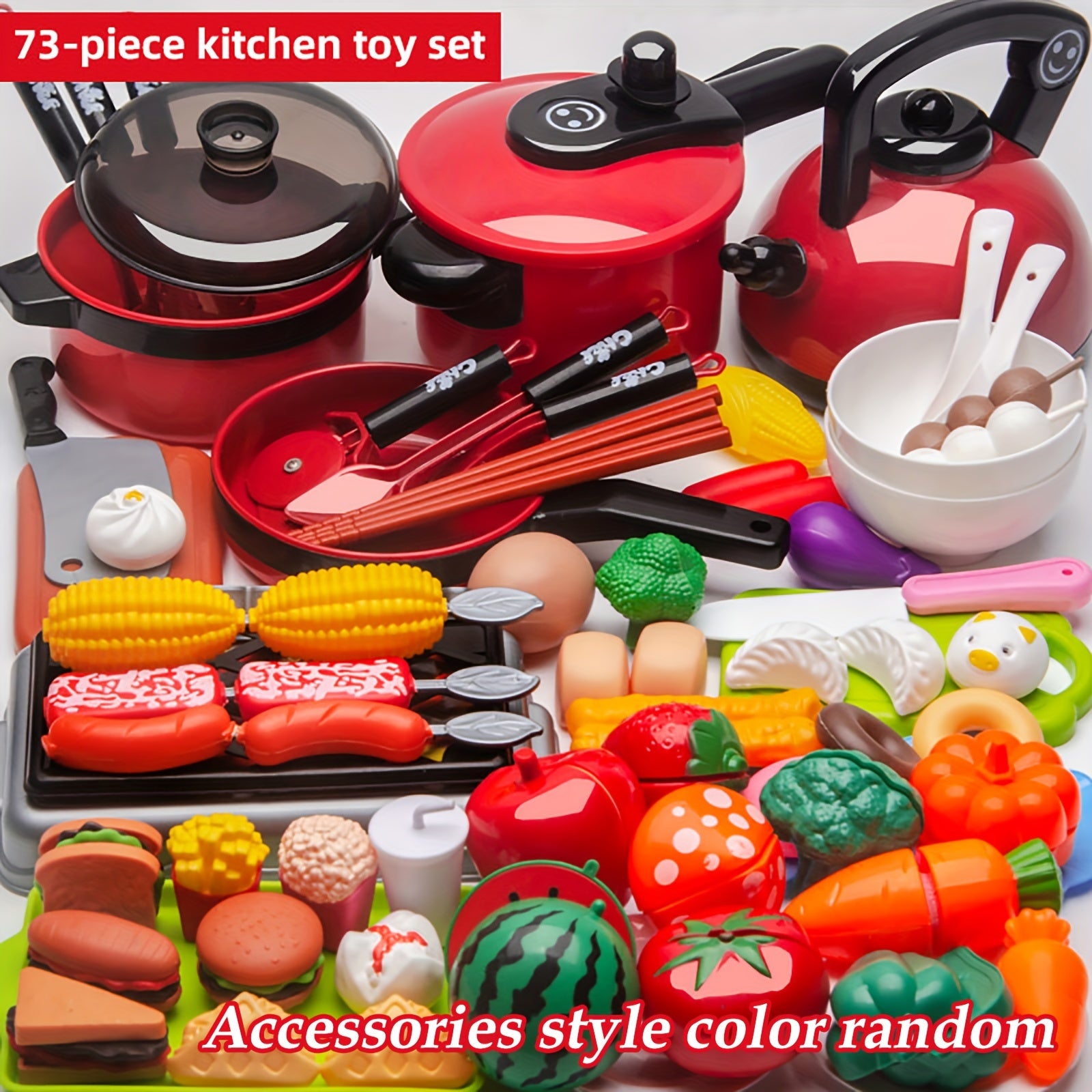 Kids Home Kitchen Toy Set Girl Baby Simulated Cooking Educational Toys