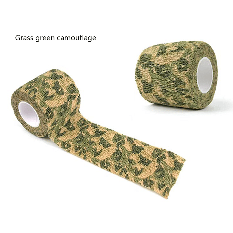 2pcs Camo Packing Tape ACU Camo Grass Green Camo Form Packing Bandage