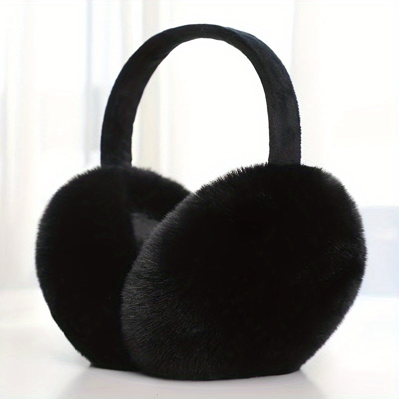 Women's Winter Faux Fur Foldable Earmuffs