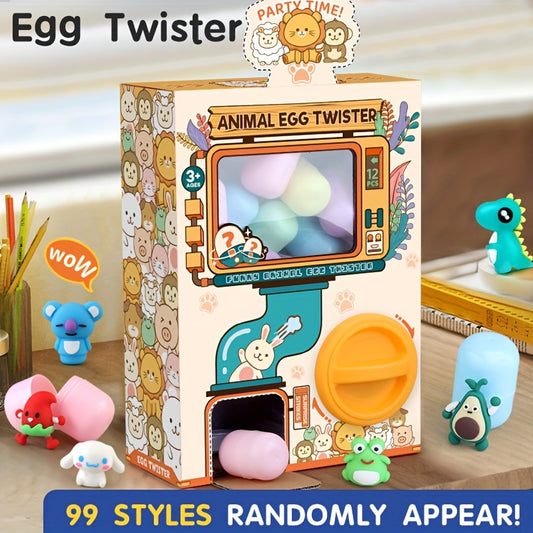 Kids' Twister Surprise Egg Toy - Fun Birthday & Christmas Novelty Gift