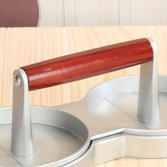 Double Hamburger Press Meat Patty Maker Mold