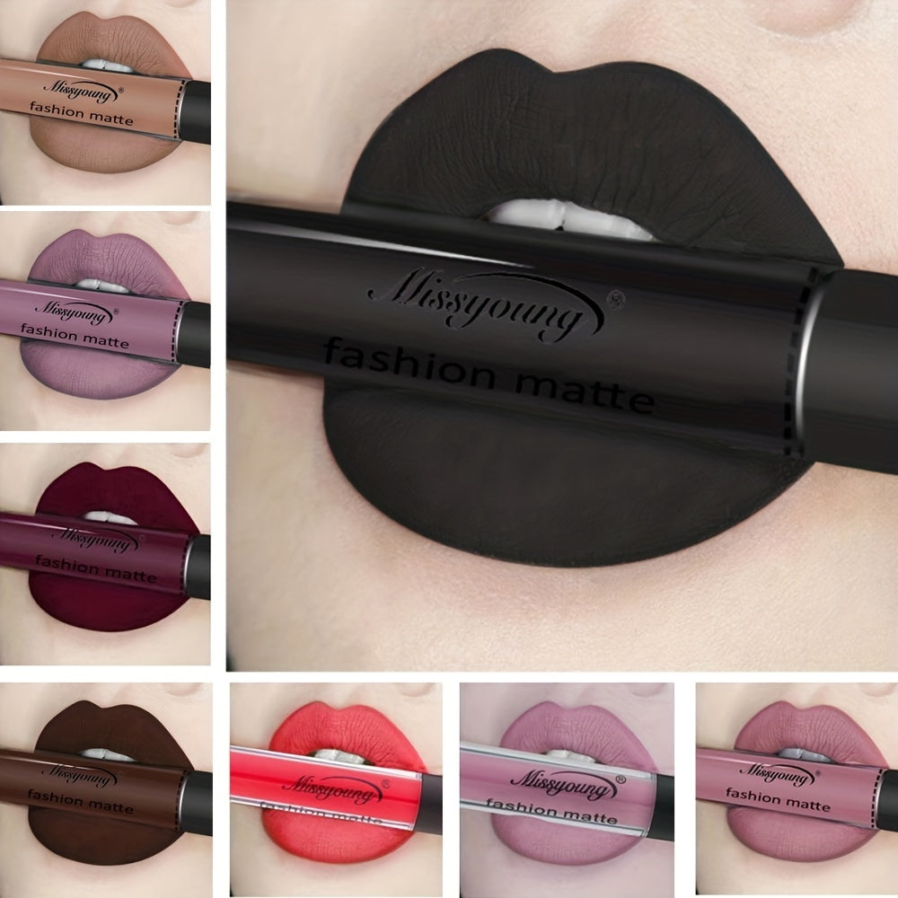 Matte Brown Nude Liquid Lipstick - Chocolate Lip Gloss