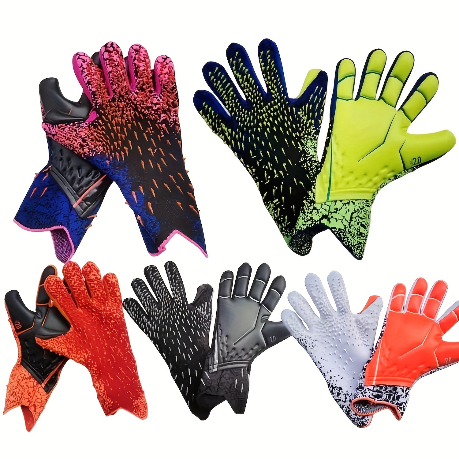 Breathable & Durable Football Goalkeeper Gloves