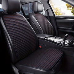 Car Seat Cover Protector Linen Front Rear Back Protect Pad Mat