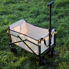 Portable Foldable Camping Cart with Storage, Mini Trailer for Hiking Supplies