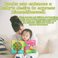 Youngsters Cloth Book Set - Interactive Toy for Birthday