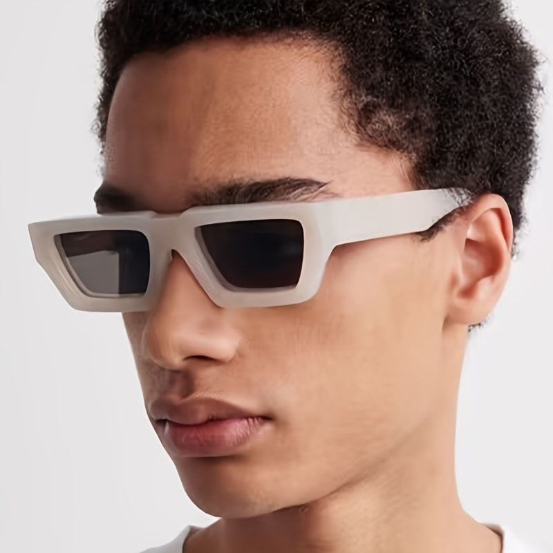 Men's Vintage Small Square Frame Sunglasses