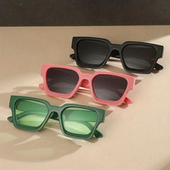 Y2K Square Sunglasses Candy UV400 Sun Shades