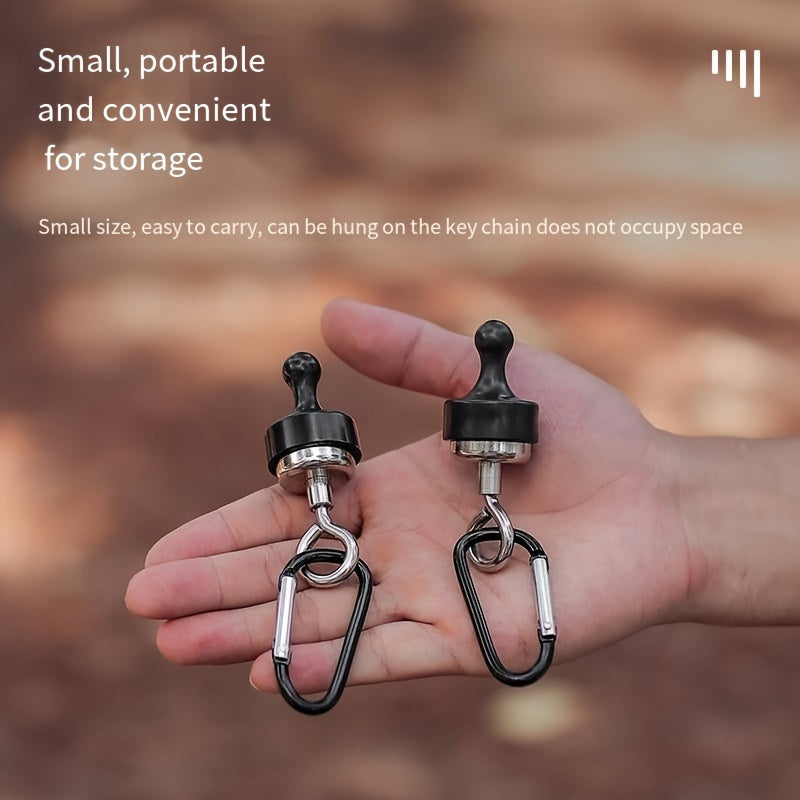 3pc Magnetic Hook Carabiner Keychain
