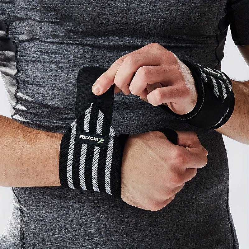 Adjustable Weight Lifting Strap w/ Breathable Wrist Support