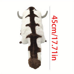 Flying Bull Plush Doll Pillow for Kids Comfort and Decor