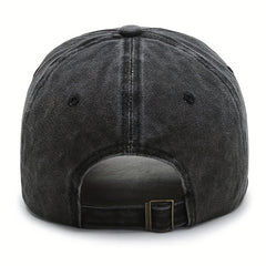 Vintage Washed Baseball Cap Soft Top for Men