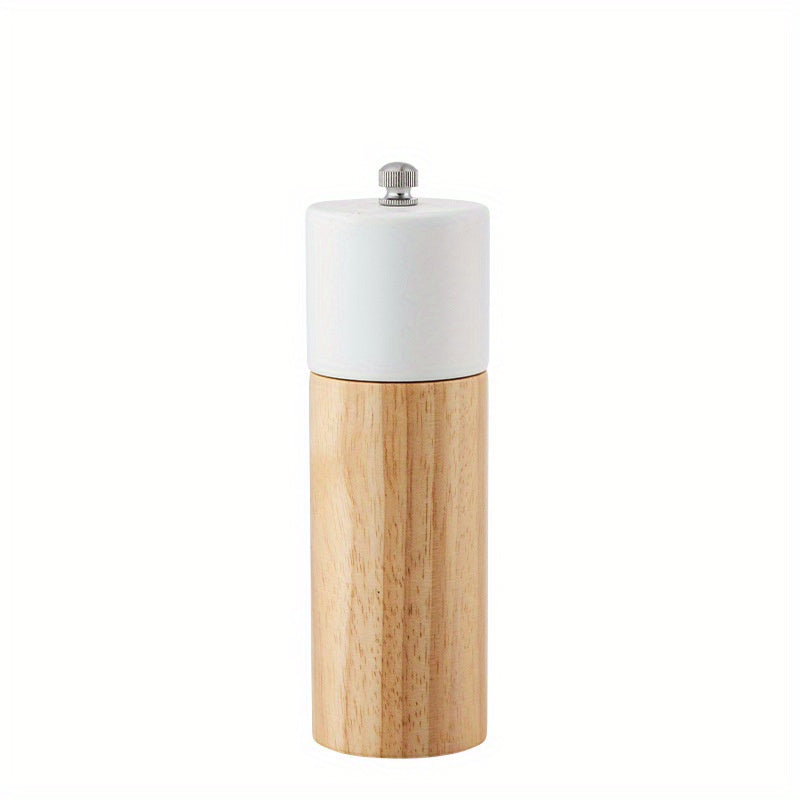 Wooden Manual Pepper & Sea Salt Grinder Kitchen Tool