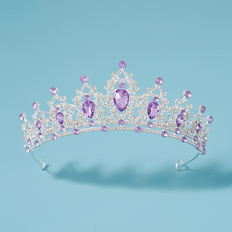 Rhinestone Sparkling Beauty Crown Headpiece