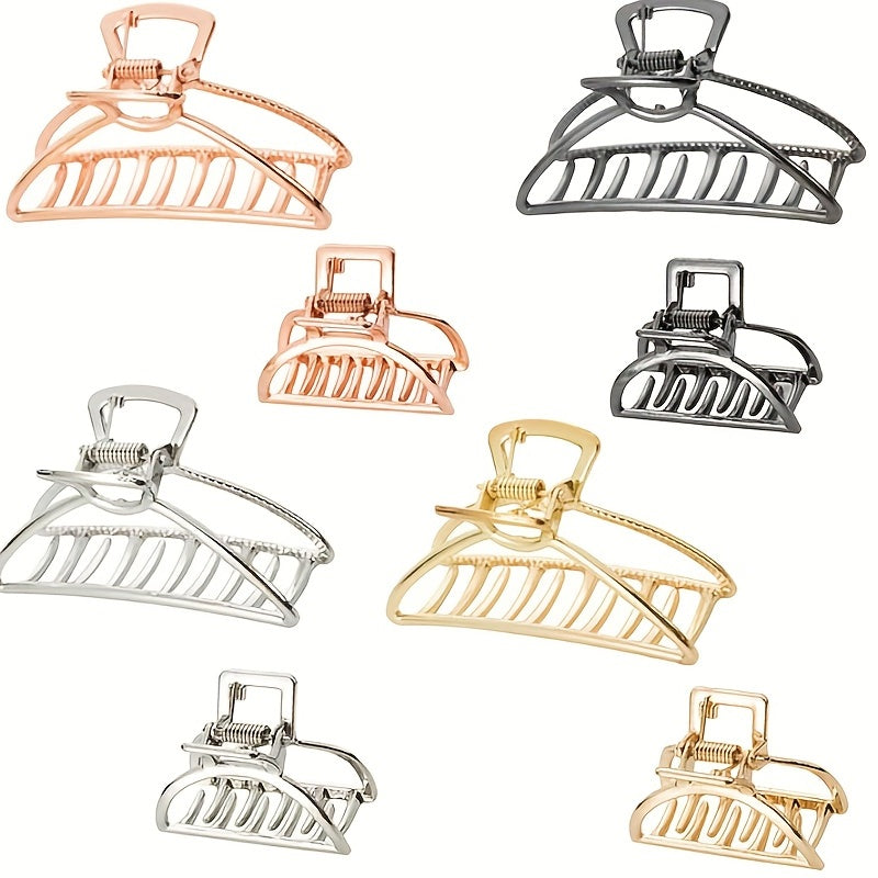 Small Half Hair Clip Girls Alloy Hair Claw Hair Accessories