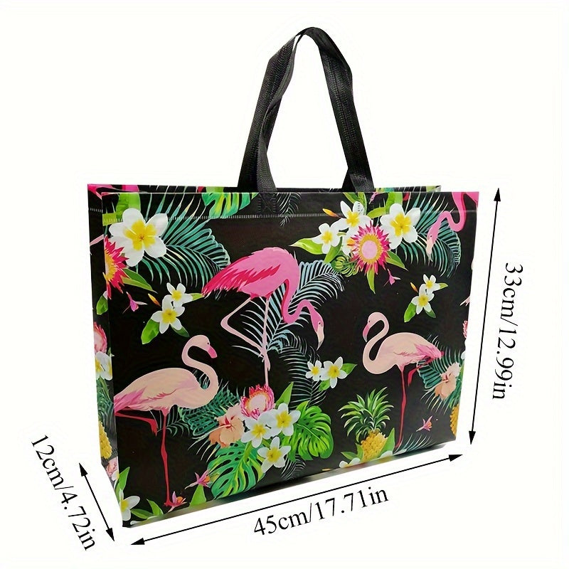 Flamingo Tote Bag - Stylish & Spacious - Ideal for Shopping & Commuting