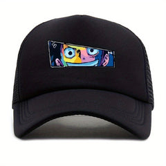 Unisex Anime Embroidered Baseball Cap for Outdoor Sport
