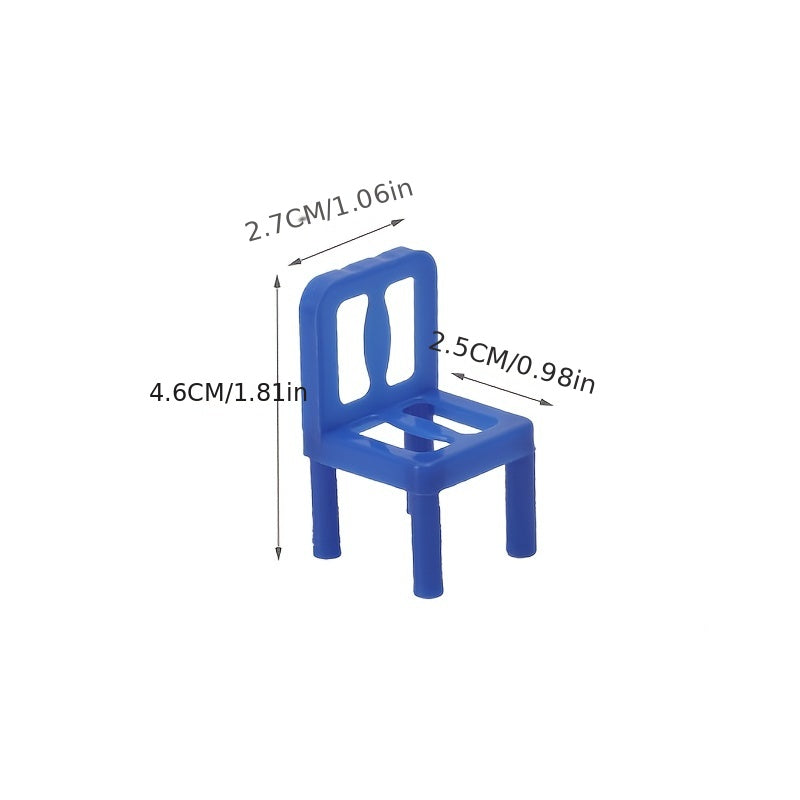 16pcs Chair Stacking Toys DIY Balance Chair Stools Stacking Toys