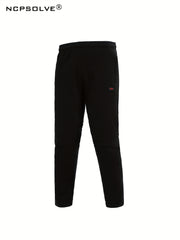 Men's Active Thermal Hooded Jacket & Pants Set for Winter