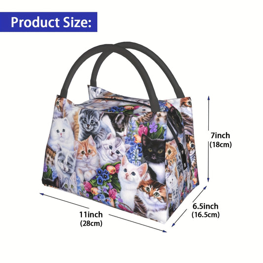 Portable Insulated Lunch Bag for Picnic Beach Fishing Outdoor Work