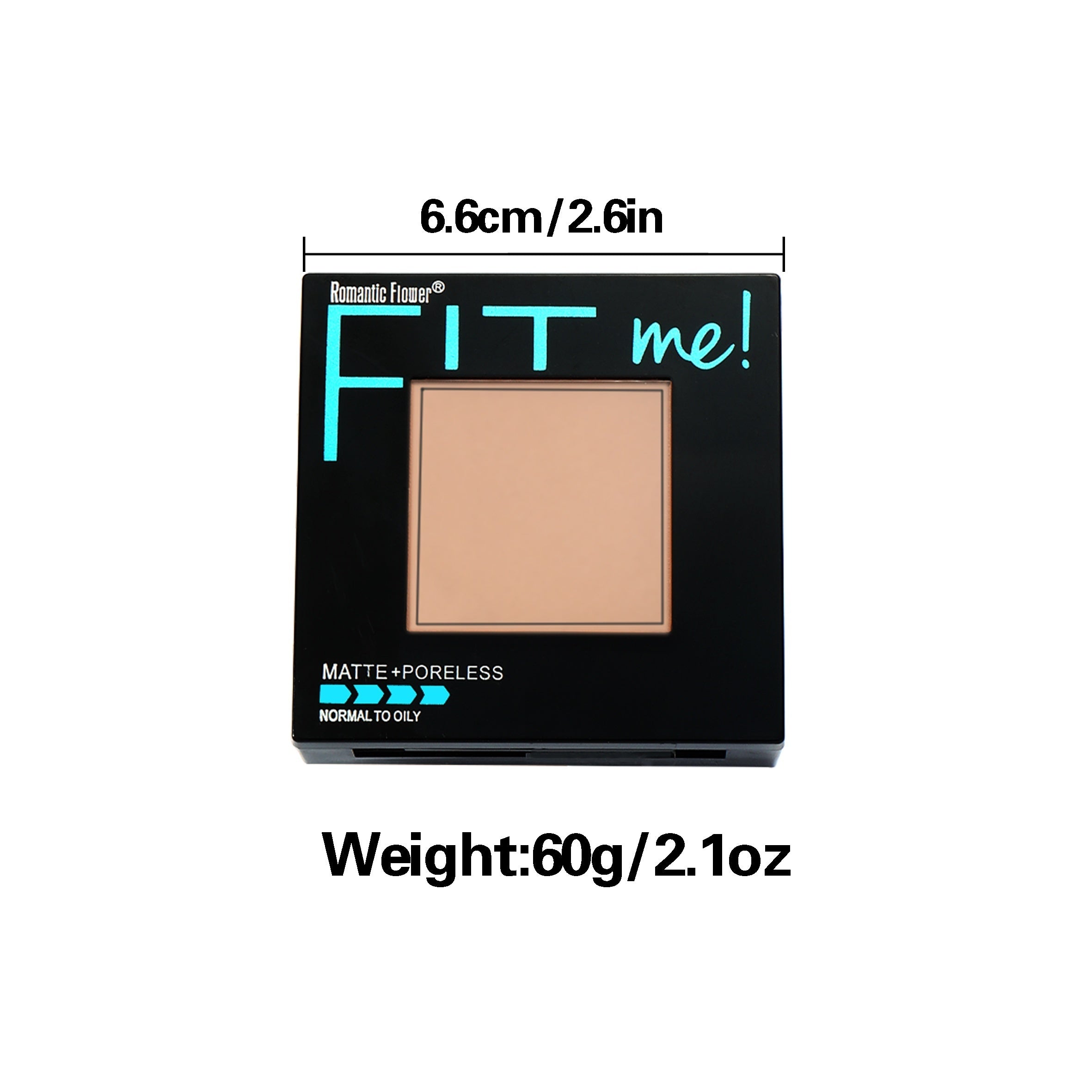 Matte Finish Pressed Setting Powder Foundation Makeup