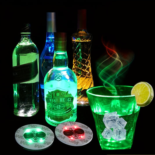 LED Coaster Sticker for Bars Pubs Restaurants Home - Accessory