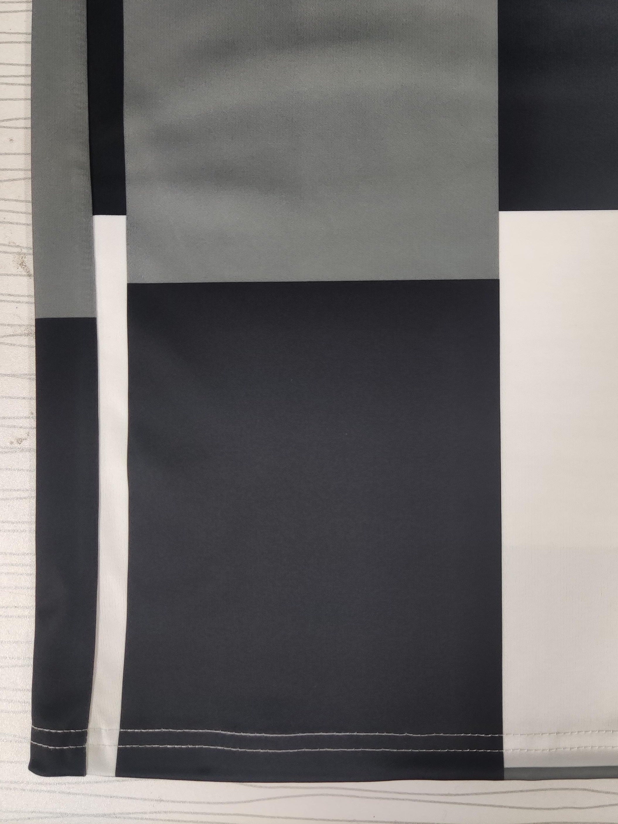  Colorblock High Rise Flare Leg Trousers