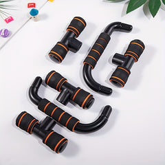 Push up Bars with Cushioned Foam Grips, Sturdy Construction - Men/Women