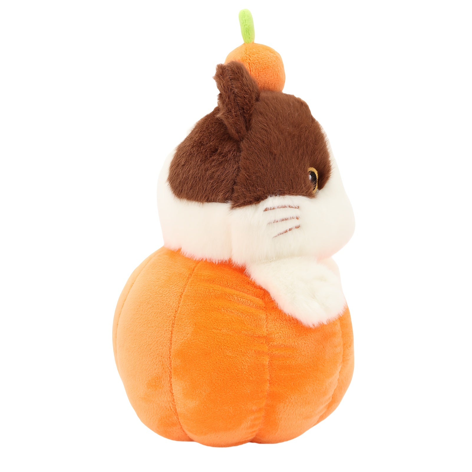 XL Pumpkin Cat Plush Toy Halloween Soft Stuffed Kitten Fluffy Body Plush Animal