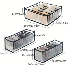 Underwear Storage Boxes Divider Drawer Organiser