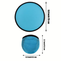 8pcs Nujoyco Foldable Fan & Flying Disc Set Lightweight Portable Hand Fans