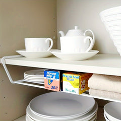 Kitchen Storage Rack Under Cabinet Organizer Shelf