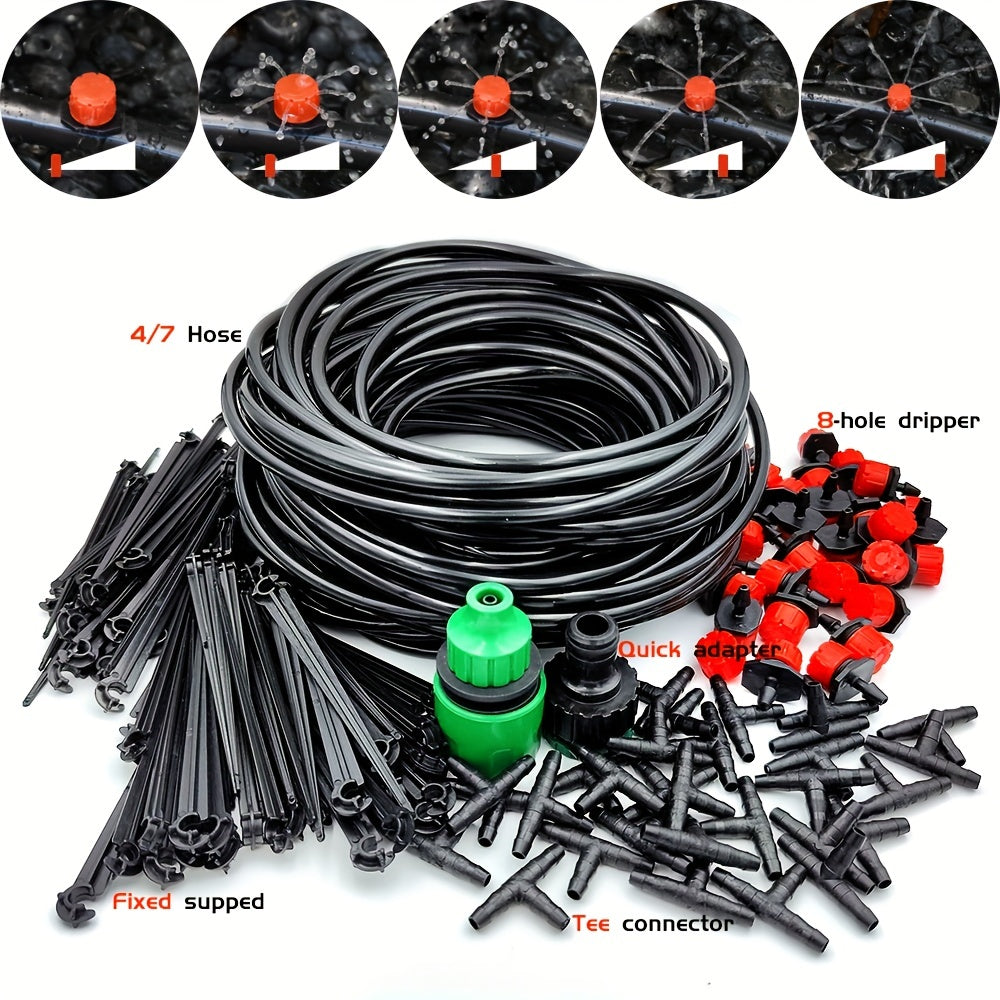 DIY Greenhouse Drip Irrigation System Watering Kit