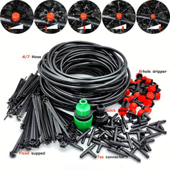DIY Greenhouse Drip Irrigation System Watering Kit