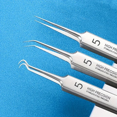 3pcs Professional Tweezers Ultra Fine Pimple Tweezers Beauty Tool Face Care