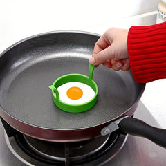 Silicone Egg Ring for Easy Cooking - Non Stick Kitchen Gadget