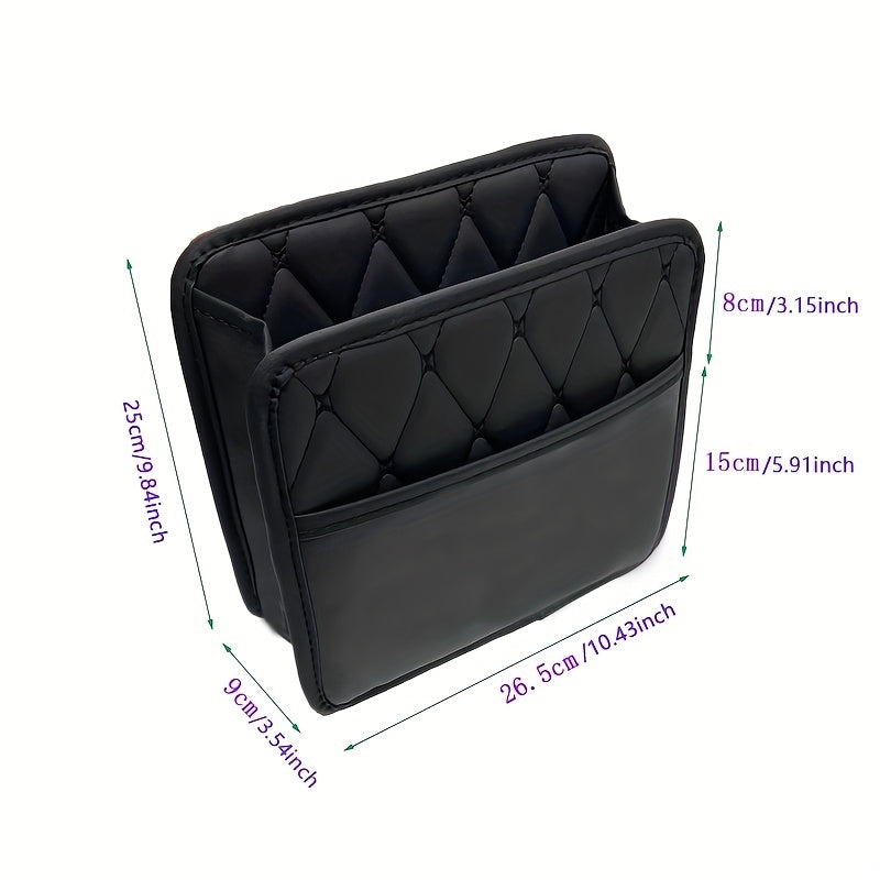 Car Seat Back Hanging Bag 2 in 1 Storage Large Capacity