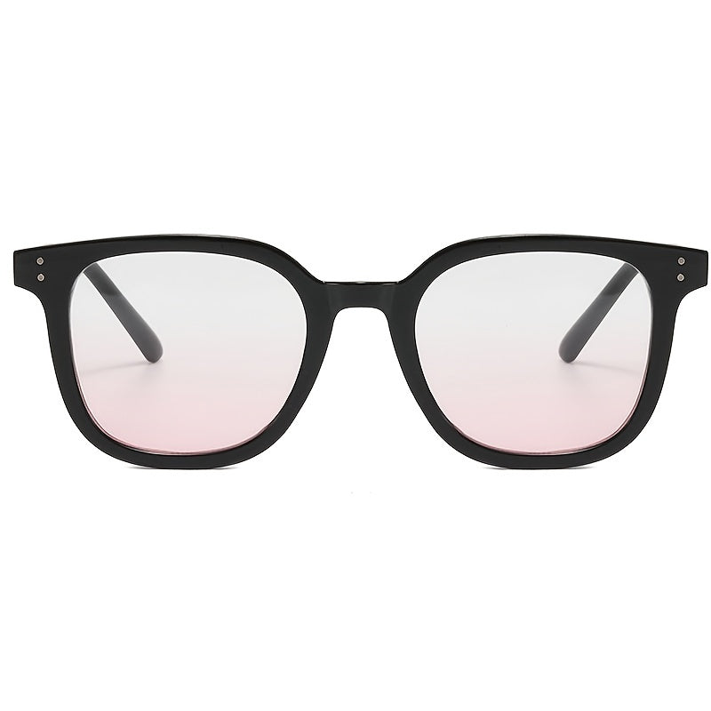 Vintage Oversized Square Sunglasses Stylish Rectangle Eyewear Women