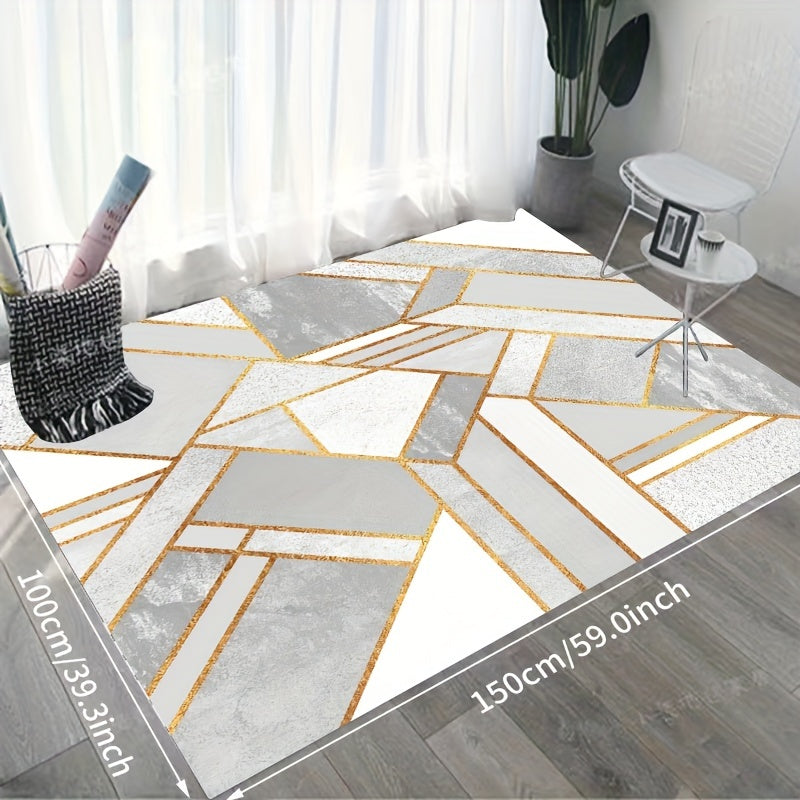 Flannel Carpet For Baby Crawling Living Room Anti-slip Mat