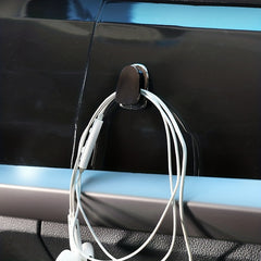 8pcs Mini Car Hook Set for Cable, Garbage Bag, Keys - Interior Products