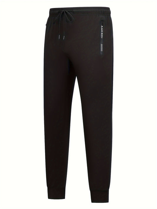 Men's Outdoor Drawstring Sweatpants Thin Casual Jogger Pants