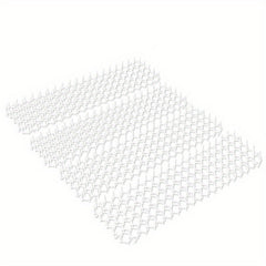 4pcs Plastic Cat Proof Netting Spiked Mat Balcony Isolation Protection