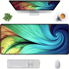 Colorful Large Gaming Mouse Pad with Stable Rubber Base