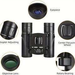 Waterproof HD Telescope Phone Binoculars For Camping Hiking Concert