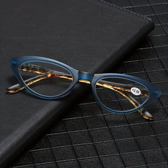 Light Blocking Cat Eye Tortoiseshell Presbyopic Glasses