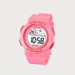 Electronic Watch Night Glow alarm Clock calendar stopwatch Functional