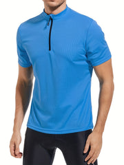 Men's Quick-Dry Cycling Jersey with Rear Pocket