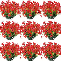 Artificial Flower Outdoor Simulation Plant Plastic Garden Decoration