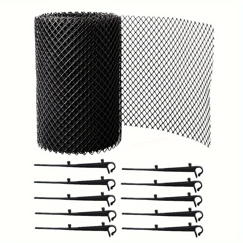 Gutter Guard Mesh Leaf Blocking Net Plastic Mesh Fence Mesh